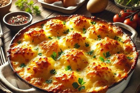 Kremasti Gratinirani Krompir sa Sirom