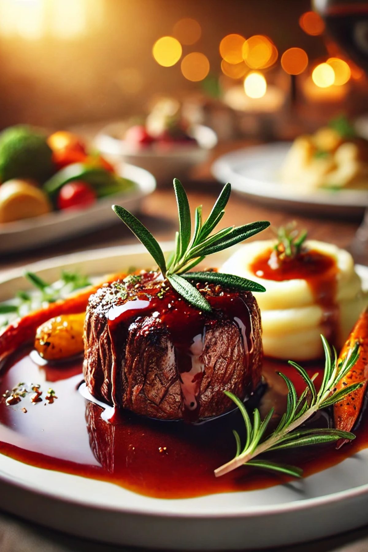 Slika jela Filet Mignon u Sosu od Crnog Vina