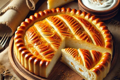 Sukana Pita sa Sirom i Pavlakom – Tradicionalna Domaća Pita