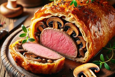 🥩 Beef Wellington – Kraljevski Specijalitet sa Hrskavim Testom