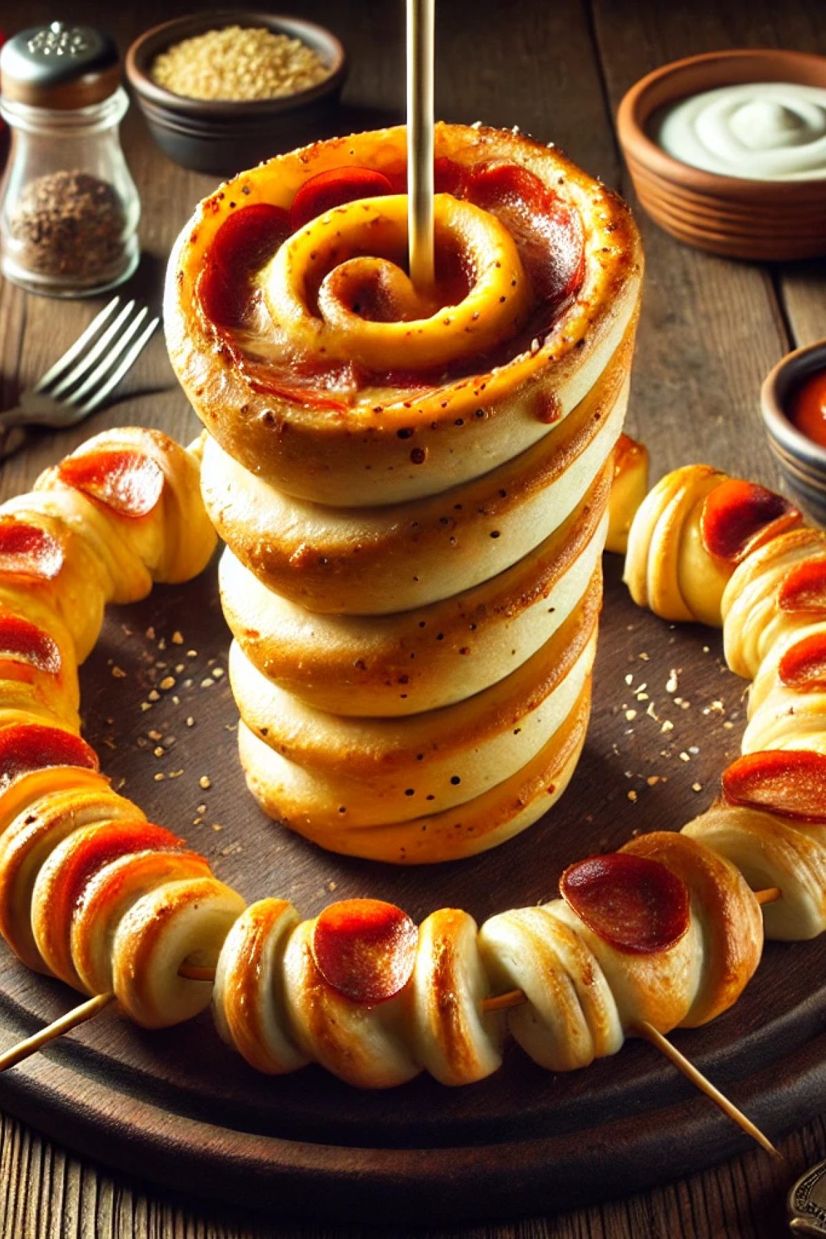 Slika jela 🔥 Tornado Pizza – Hrskava, Sočna i Neodoljiva!