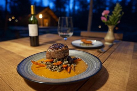 🥩 Filet Mignon sa tartuf pireom i karamelizovanim šargarepama