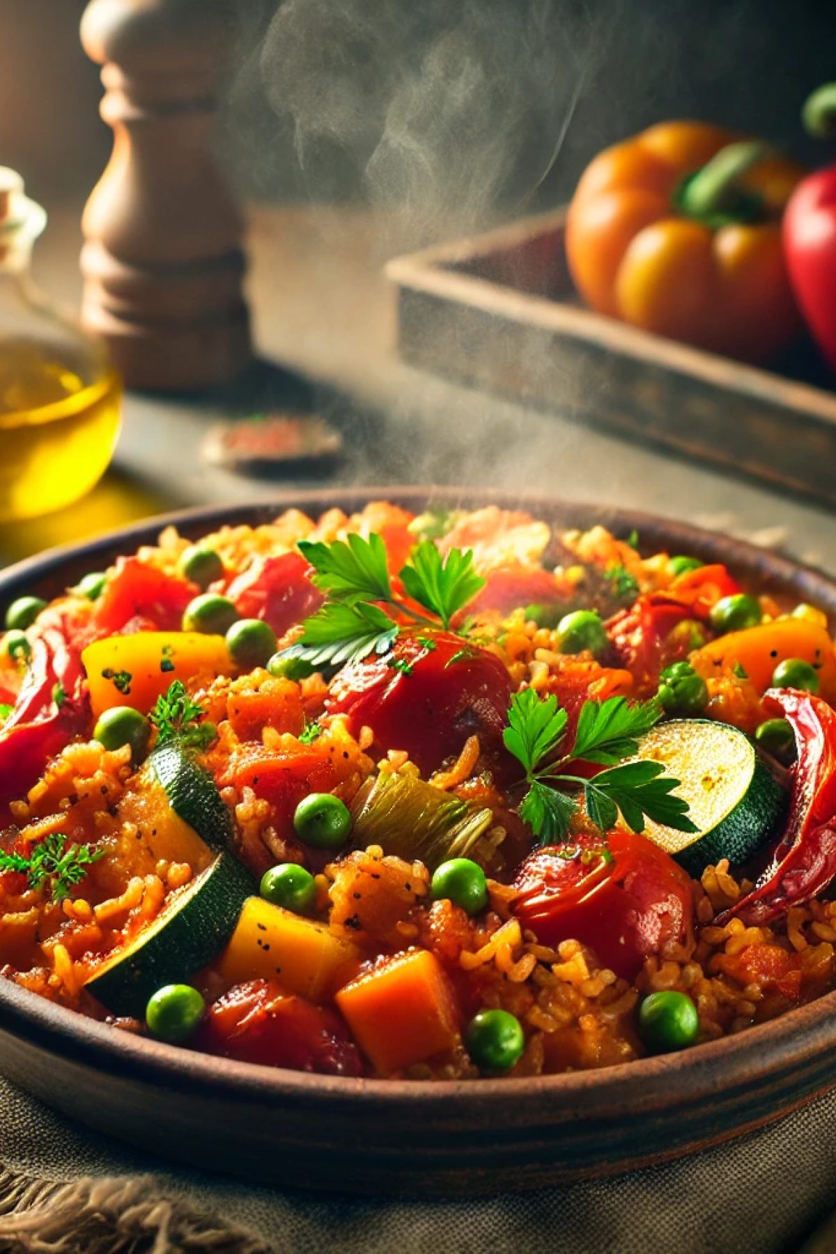 Slika jela 🍛 Posni Đuveč – Tradicionalno Jelo Puno Ukusa