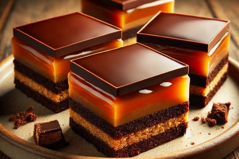 🍫 Čoko Karamel Kocke – Neodoljiv Desert bez Pečenja!