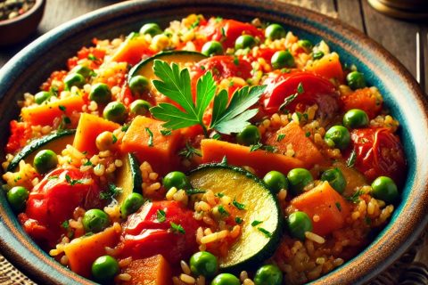 🍲 Gurmanski Đuveč sa Povrćem – Tradicionalni Ukus u Posnoj Verziji
