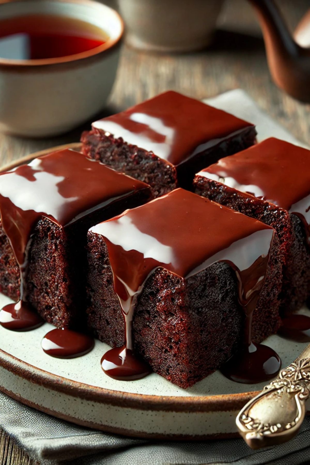 Slika jela 🍫 Posni čokoladni kolač – sočan i ukusan!