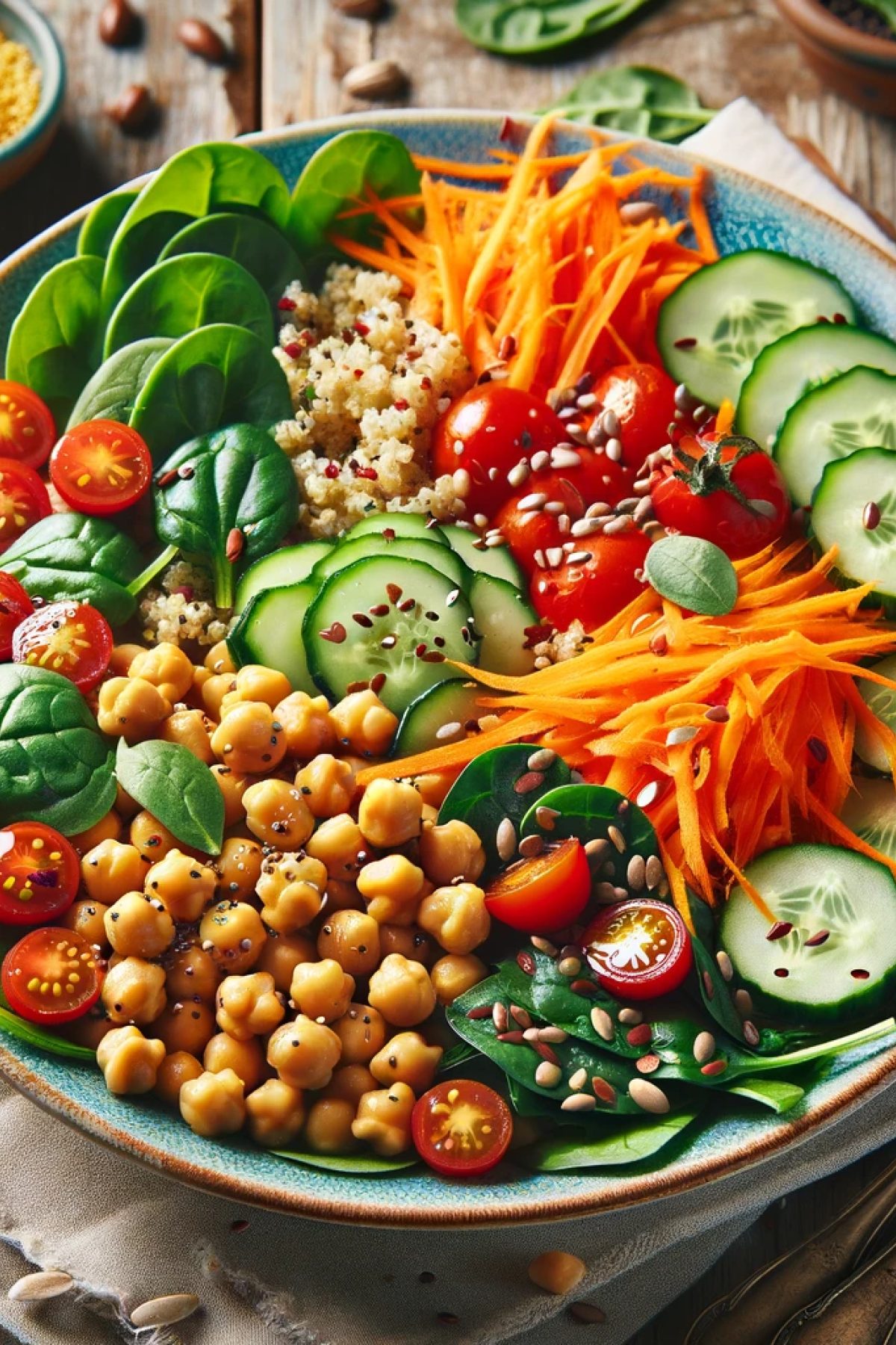 Slika jela 🥗 Proteinska posna obrok salata