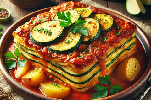 🍽️ Posna musaka od tikvica – Lagana i ukusna!