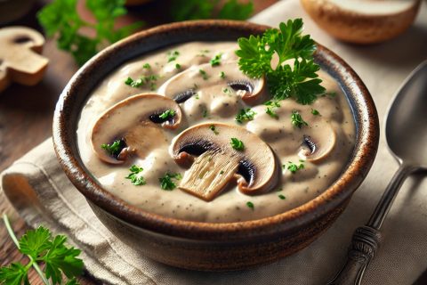 🍄 Kremasti sos od pečuraka – Savršen dodatak svakom jelu
