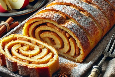 🥧 Savijena pita sa jabukama i cimetom – Tradicionalna slatka uteha