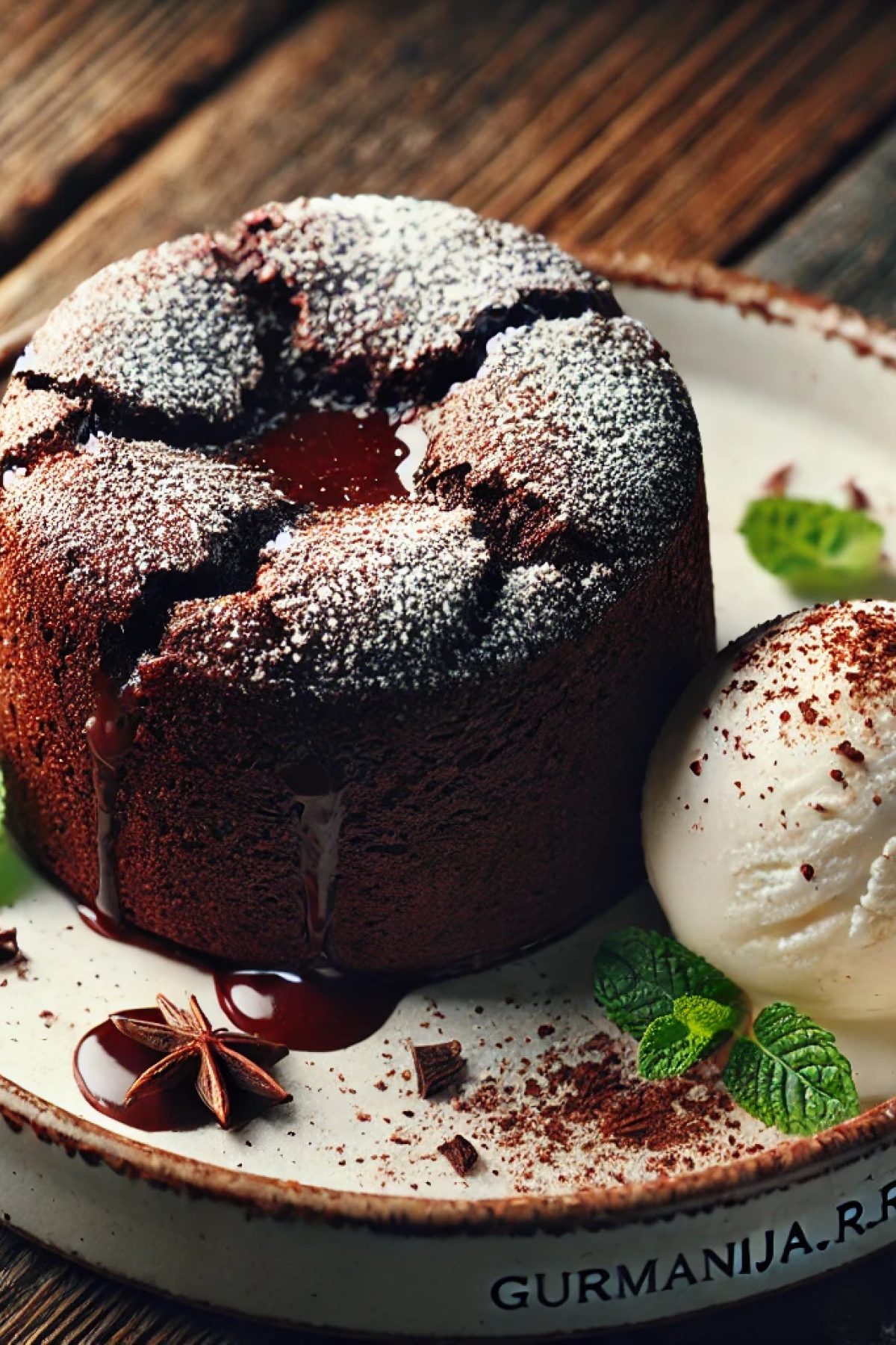 Slika jela 🍫 Čokoladni sufle – Topi se u sredini, osvaja na prvi zalogaj