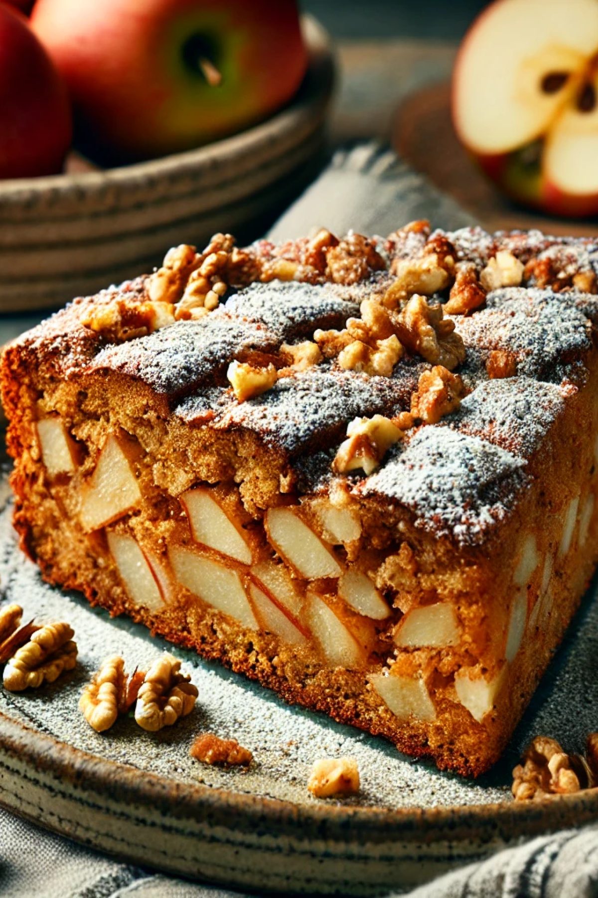 Slika jela 🍎 Posni kolač sa jabukama – Jednostavan, a neodoljiv
