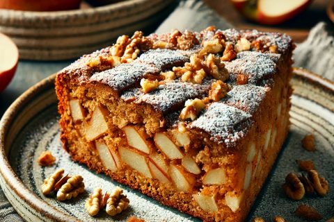 🍎 Posni kolač sa jabukama – Jednostavan, a neodoljiv