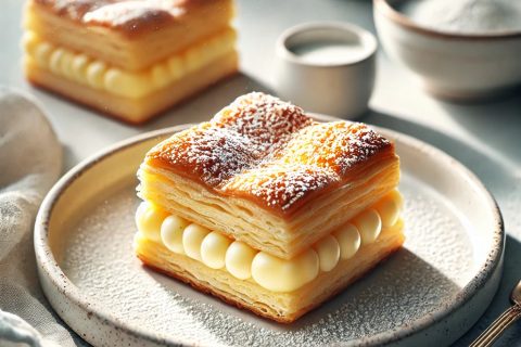 🍰 Domaća krempita – Klasična poslastica sa zlatnim slojevima