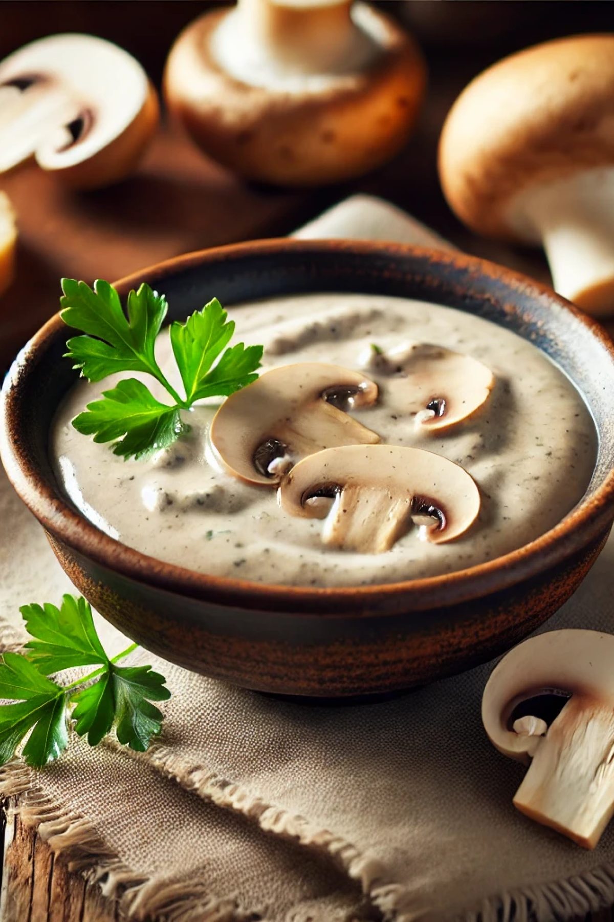 Slika jela 🥣 Kremasti sos od pečuraka – Brzo, jednostavno i bogato