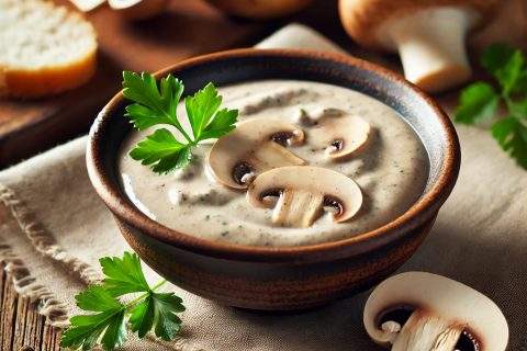 🥣 Kremasti sos od pečuraka – Brzo, jednostavno i bogato
