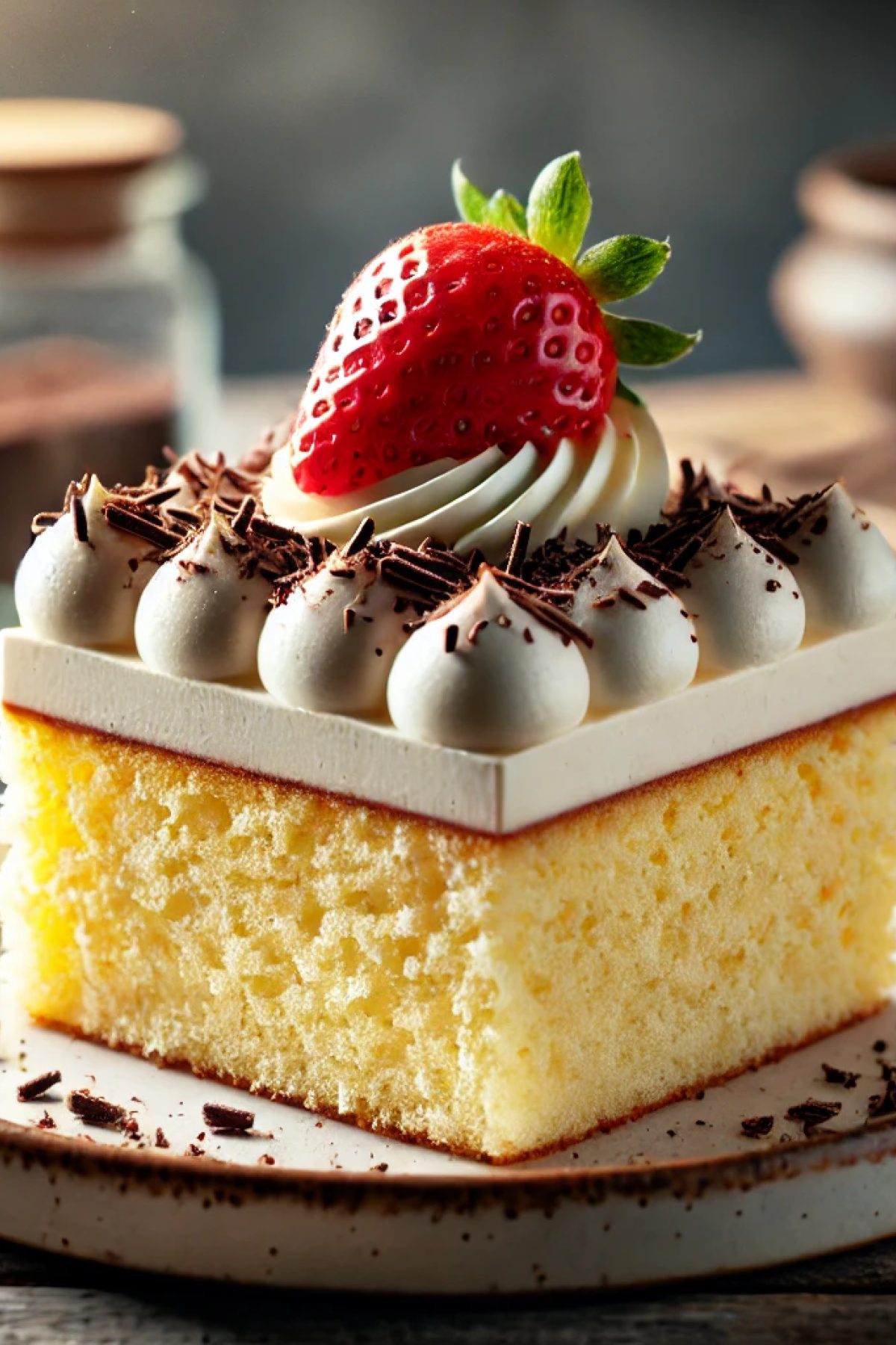 Slika jela 🍮 Vanil krem kolač sa biskvitom – Pufnasta poslastica za svaki dan