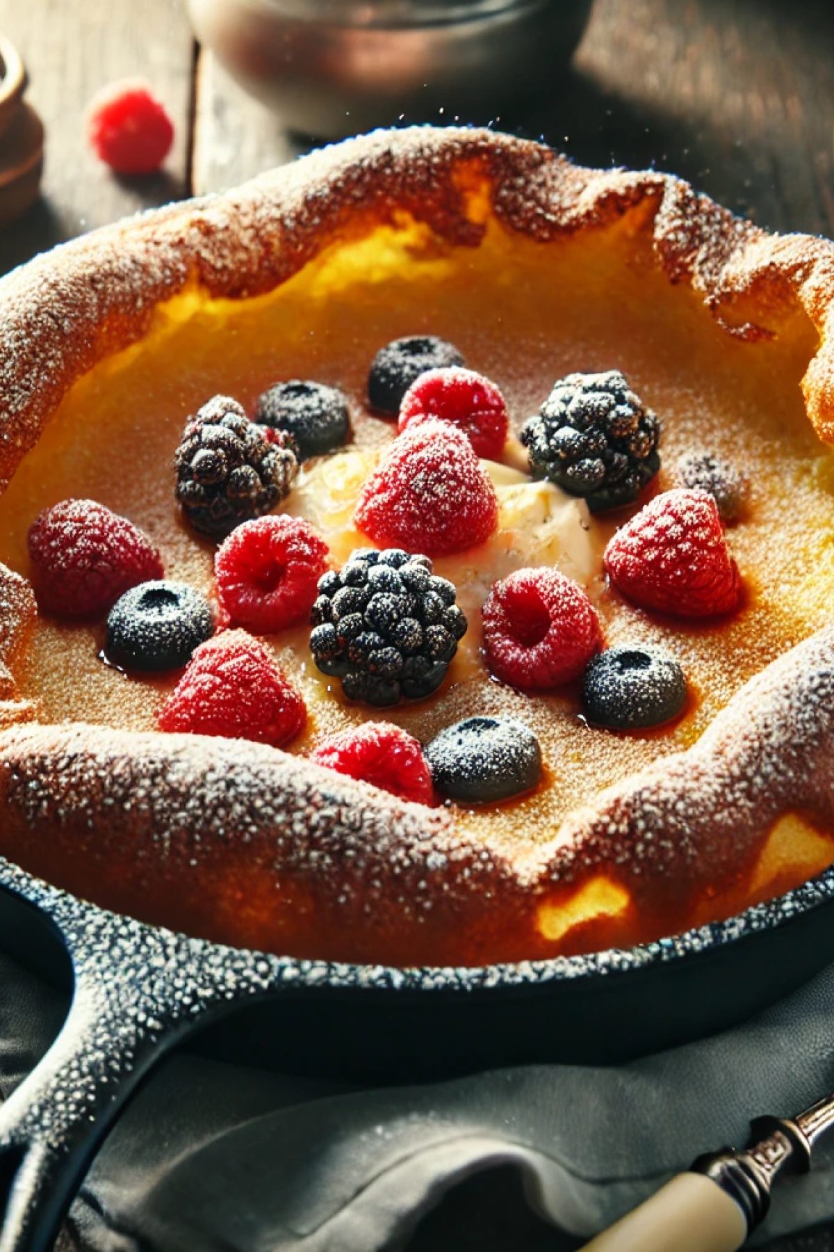 Slika jela 🥞 Holandske palačinke iz rerne – Pahuljaste i jednostavne