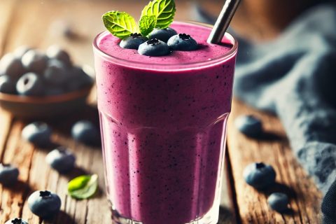 💜 Borovnica & Banana Energetski Smuti