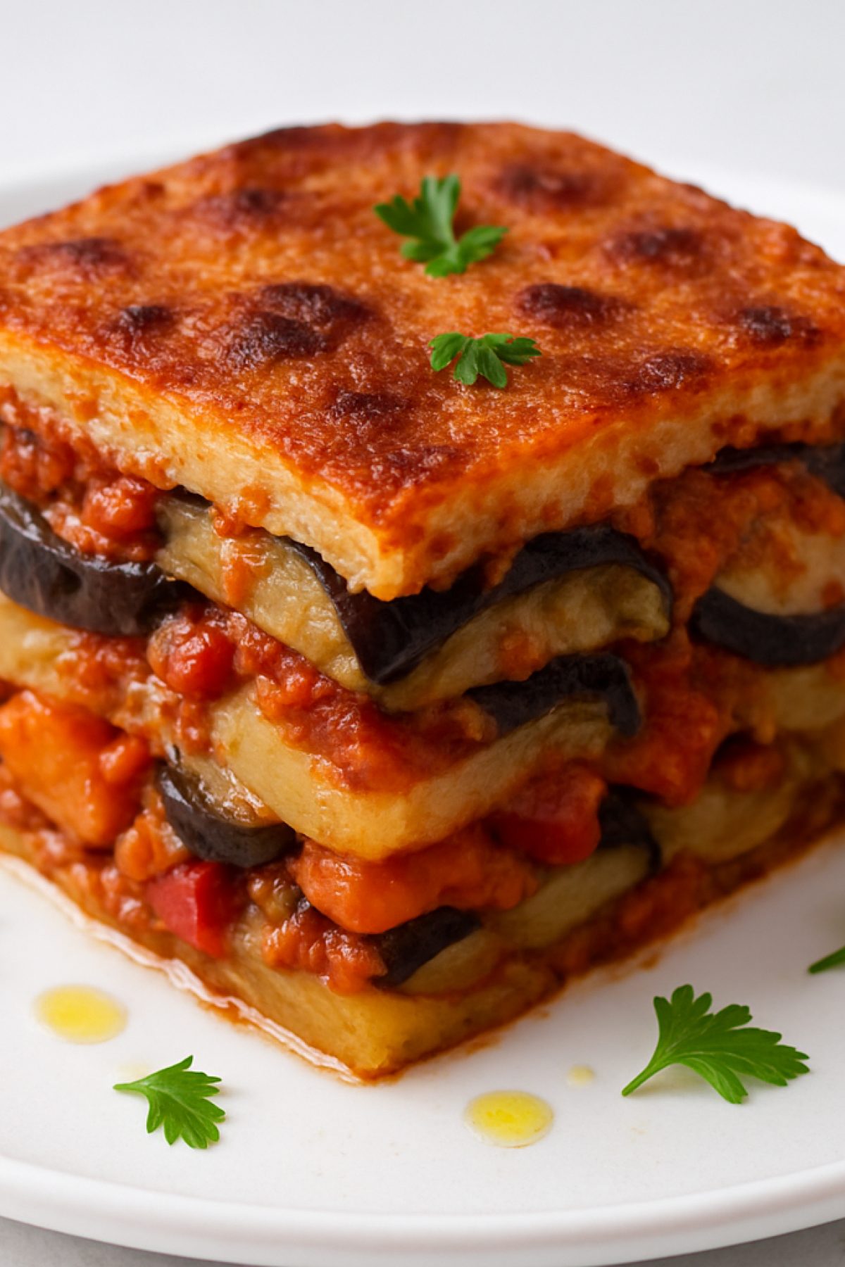 Slika jela 🍆✨ Veganska musaka iz rerne