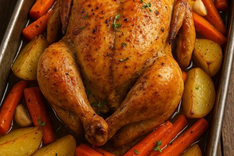 🍗🥕 Pile iz rerne sa povrćem