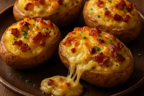 🥔🧀🥓 Brutalno dobar punjeni krompir iz rerne