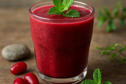 🍒🥤 Smuti sa drenjinama – kiselkasto, osvežavajuće, zdravo