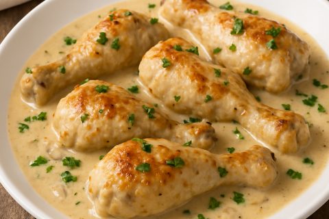 🍗 Bataci u sosu od pavlake – meso se topi, sos zove na još