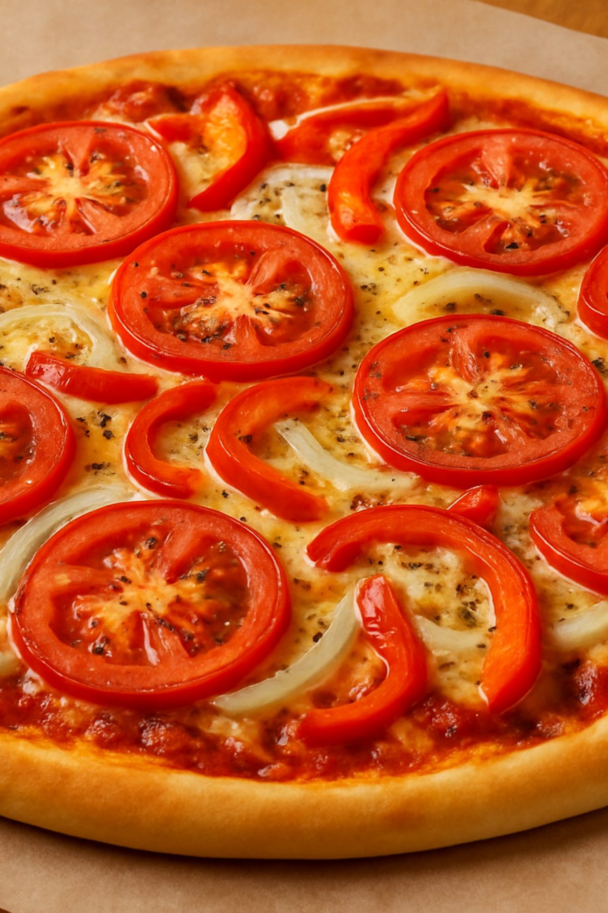 Slika jela 🍕 Brza pica sa povrćem – spremna za 20 minuta