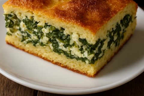 🥬 Kukuruzna pita sa blitvom – izliješ, zapečeš, i topi se pod viljuškom