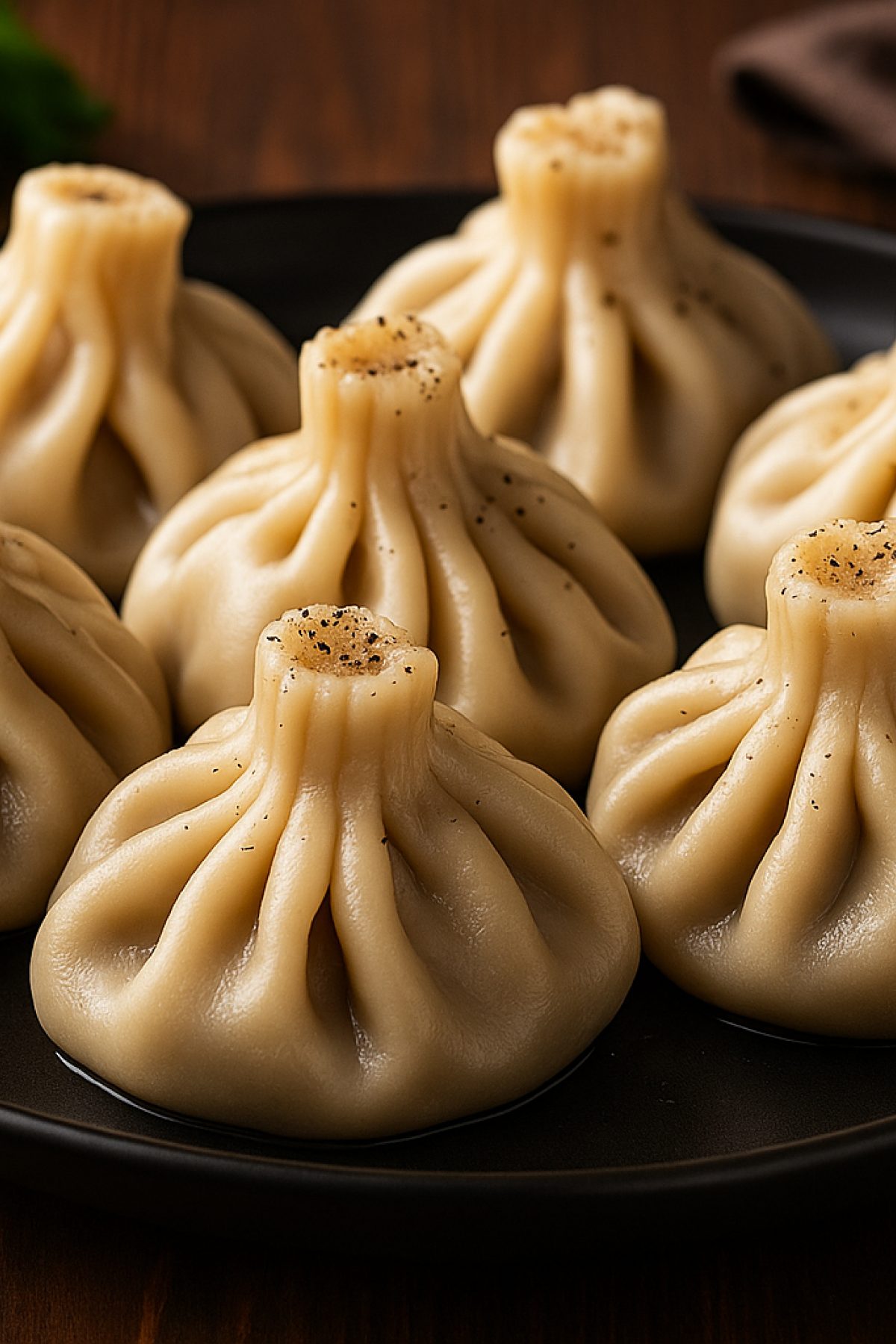 Slika jela 🥟 Hinkali sa mesom – gruzijski specijalitet koji se razvlači, puni i nestaje u jednom dahu