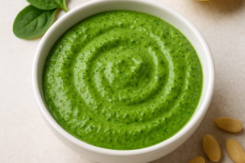 🥬 Zeleni sos od spanaća i badema – svež, kremast i drugačiji