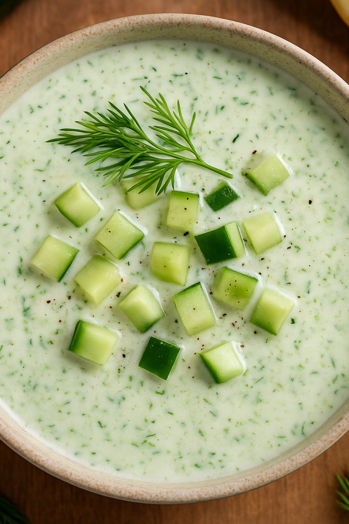 Slika jela 🥒 Letnja detox supa od krastavca i jogurta 🧊