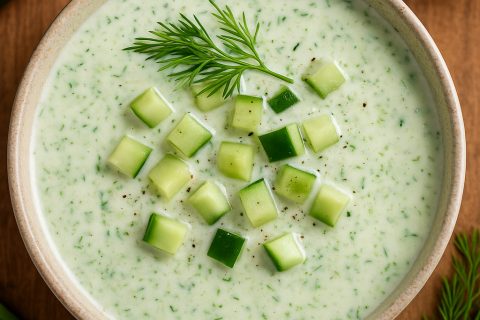 🥒 Letnja detox supa od krastavca i jogurta 🧊