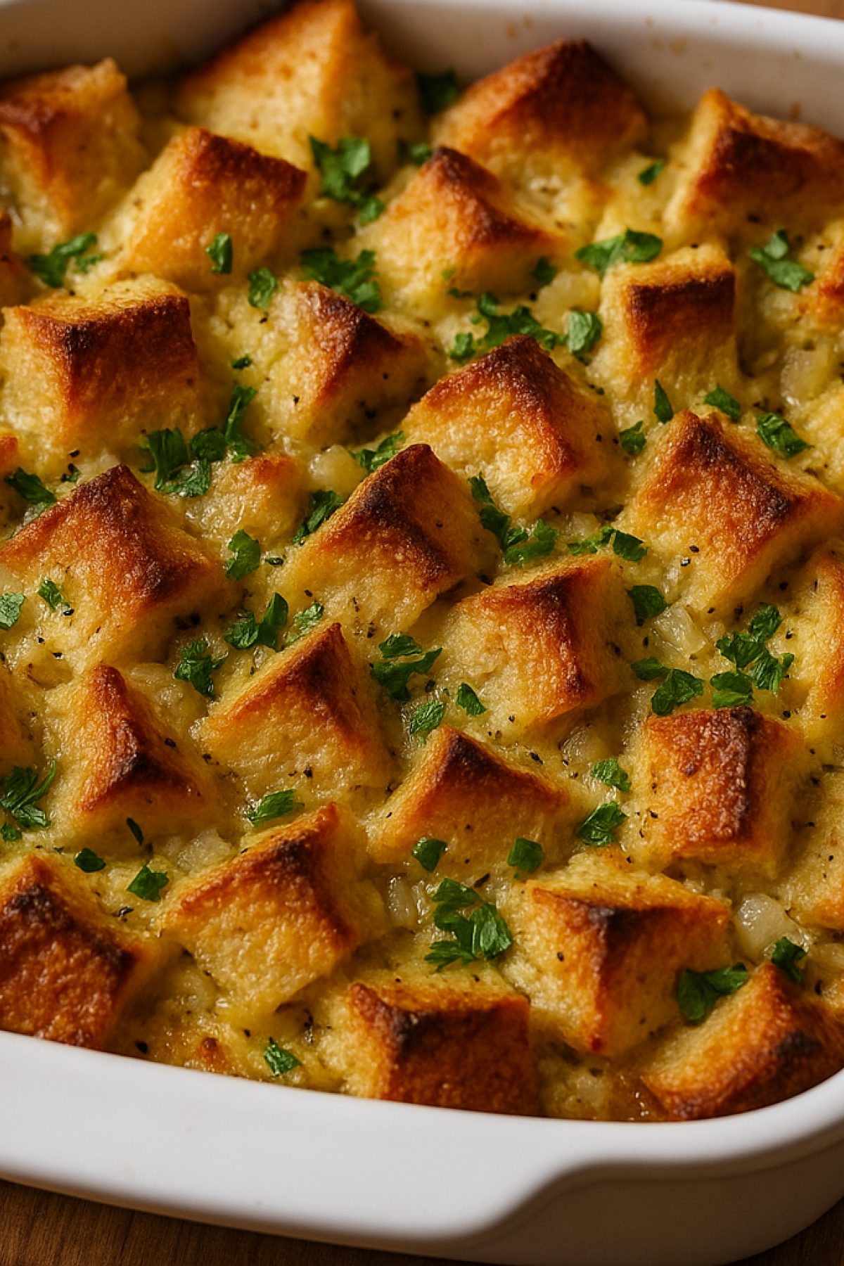 Slika jela 🍞 Zapečeni doručak sa jajima i hlebom od juče 🔁