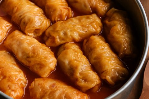 🥬 Sarma iz šerpe – puna mesa, mirisa i domaće emocije