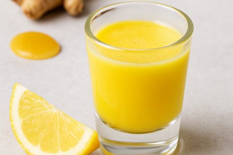 🍋 Detox šot sa limunom i đumbirom – kiseo, jak, budi mozak