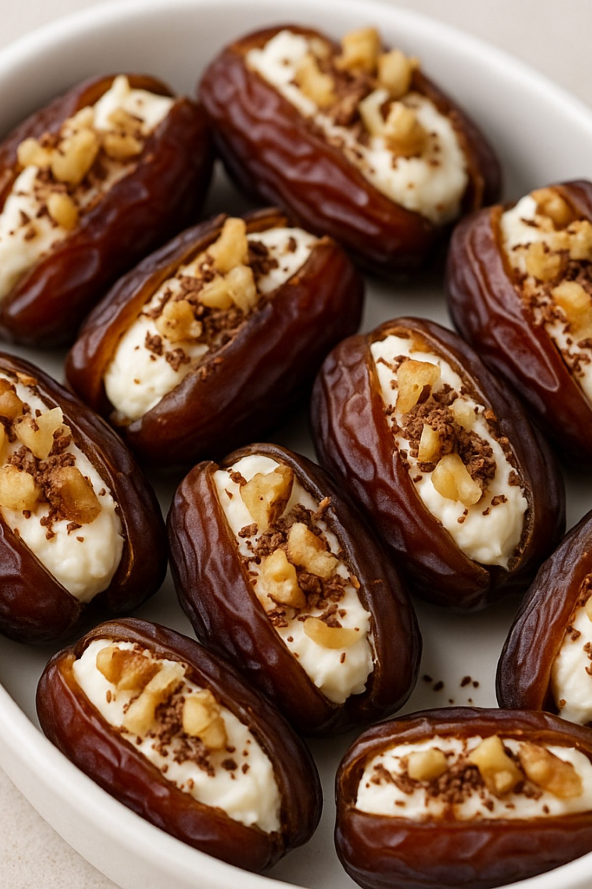 Slika jela 🌰 Urme punjene krem sirom i orasima – kremasto, slatko, bez griže savesti