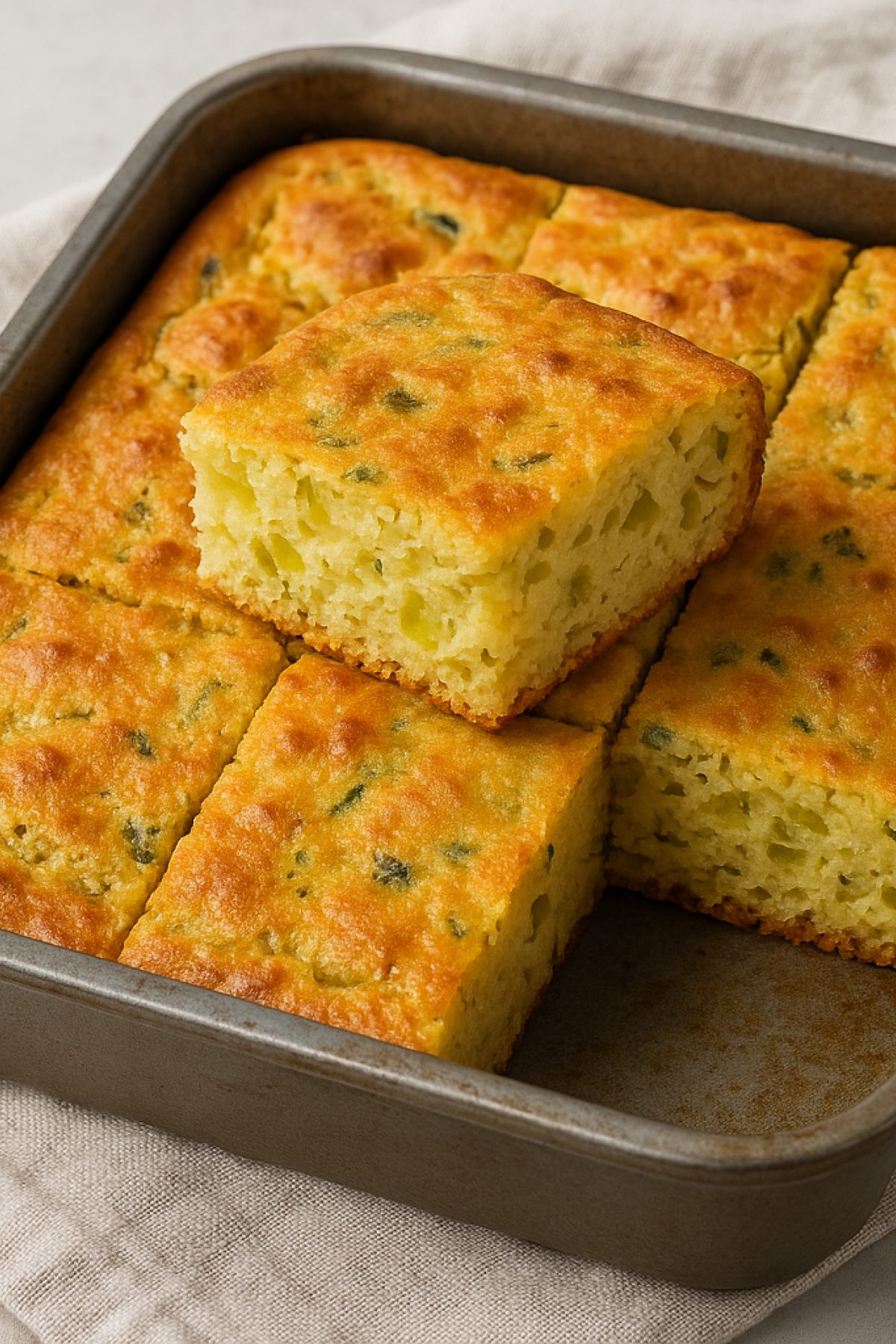 Slika jela 🌽 Pita sa prazilukom i kukuruznim brašnom – zlatna, mekana, bez razvijanja kora