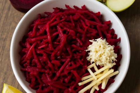 🥗 Cvekla sa renom i jabukom – osvežava, jača imunitet i mami boje na tanjiru