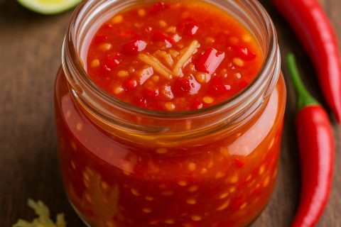 🌶️ Azijski čili sos sa đumbirom i limetom