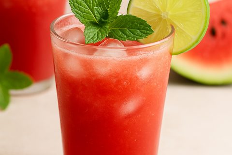🍹 Letnji koktel od lubenice i limete