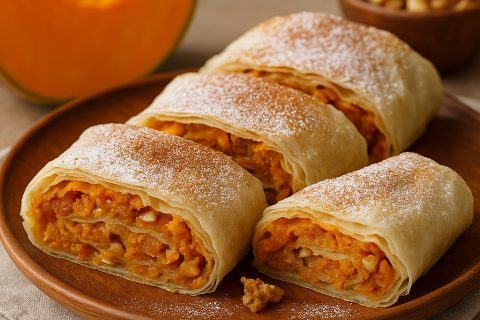 🎃 Posna pita sa bundevom i orasima