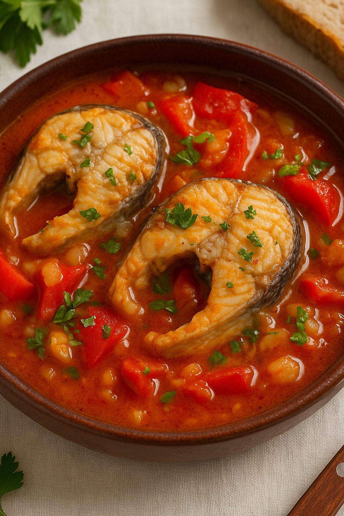 Slika jela 🐟 Posni paprikaš od skuše