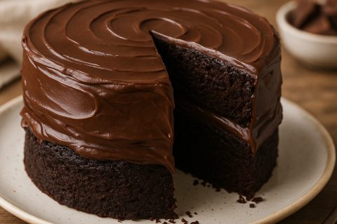 🍫 Sočna čokoladna torta bez jaja