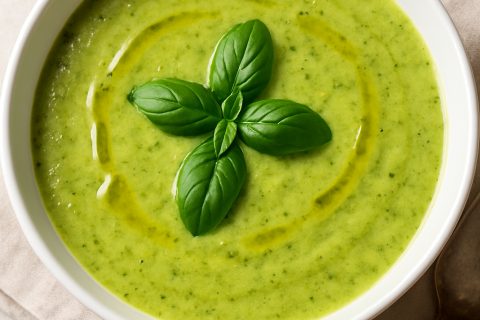 🥣 Krem Čorba od Tikvica i Bosiljka 🥒🌿