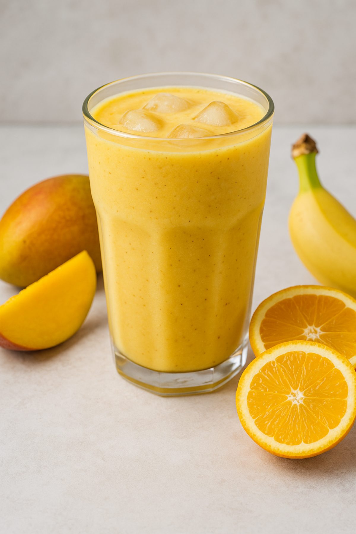 Slika jela 🥭🍌 Energetska smuti bomba sa bananom i mangom