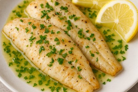 🐟 Filet oslića u sosu od limuna i peršuna
