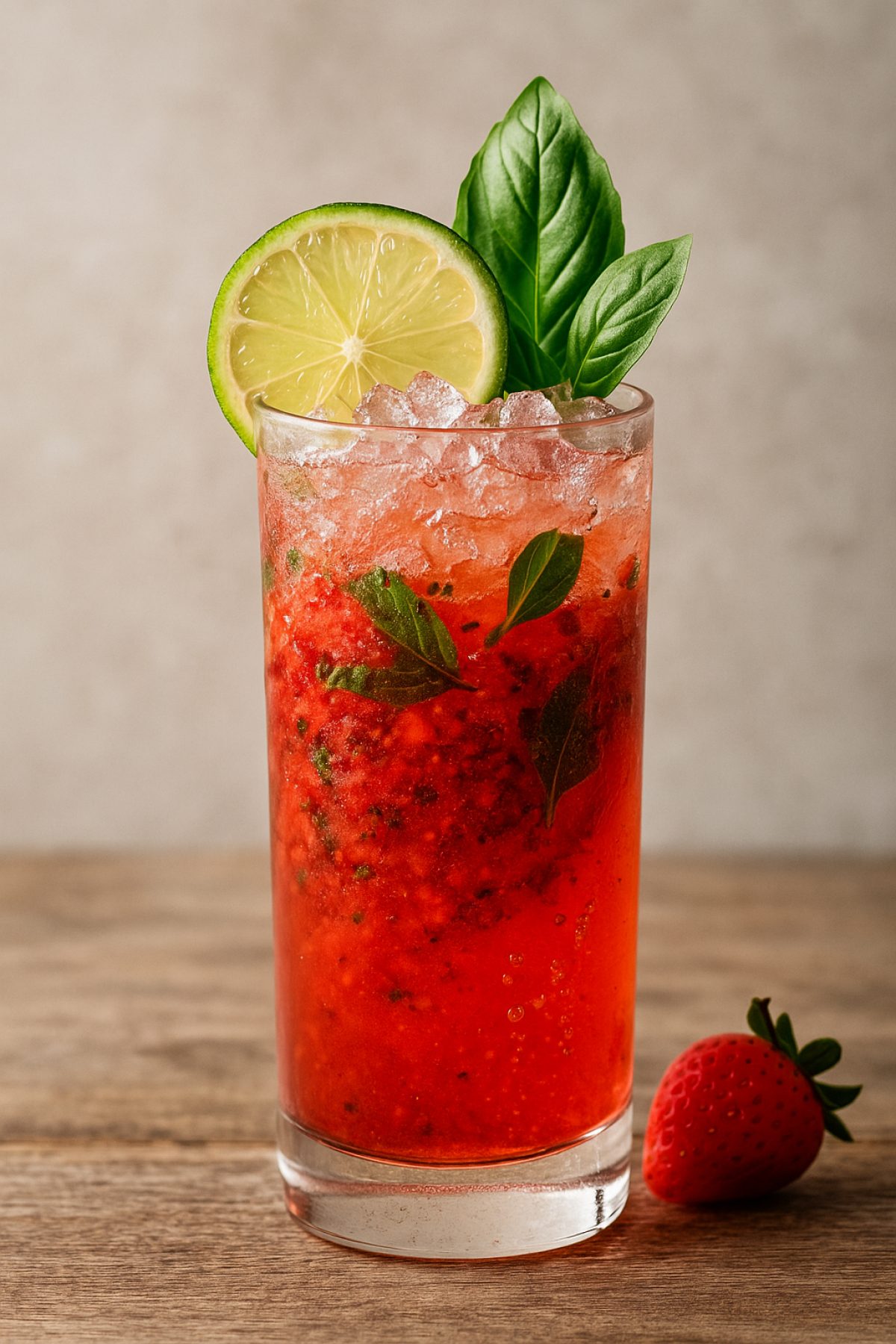 Slika jela 🍓🌿 Jagoda i bosiljak spric