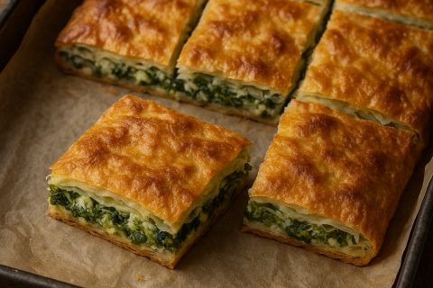 🥧🌿 Zeljanica sa sirom i spanaćem